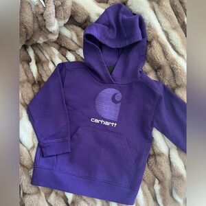 Carhartt Kids Vibrant Purple Hoodie - Girls